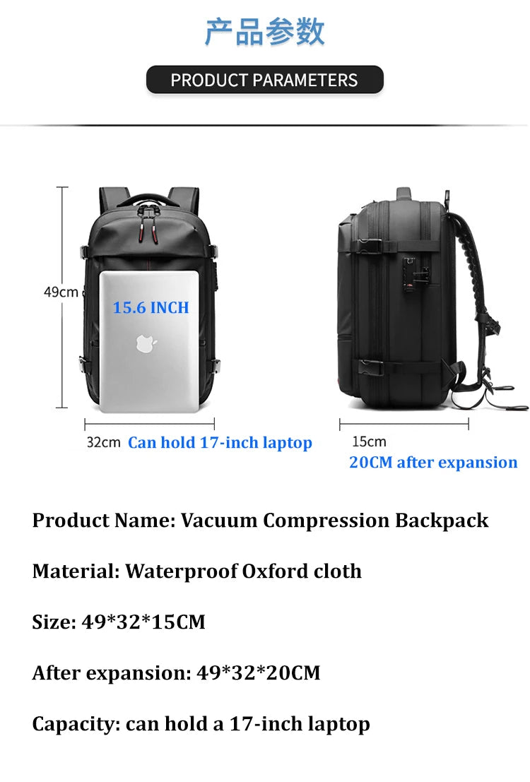 VacPack - Vakuum Rucksack